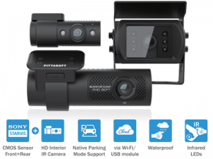 Infra-Red (IR) Blackvue Dashcams for taxis, Ubers and trucks